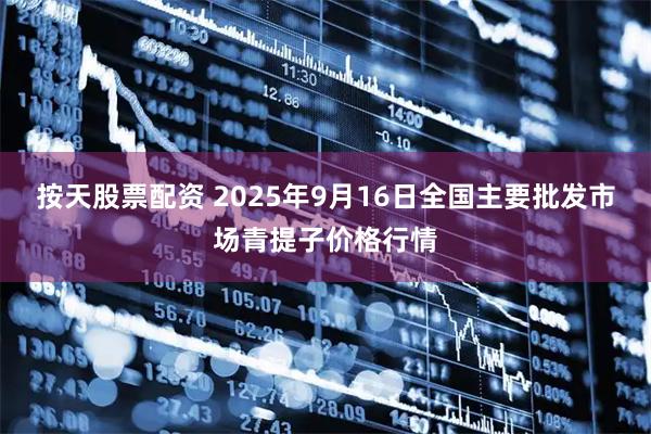 按天股票配资 2025年9月16日全国主要批发市场青提子价格行情